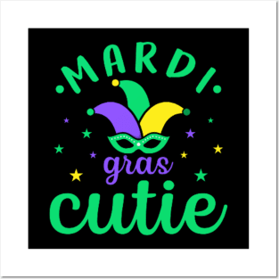 Mardi Gras Cutie Posters and Art